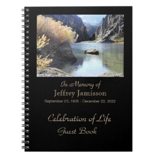 Célébration de la vie Livre d'invité, Colorado Riv