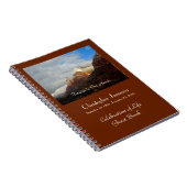 Célébration de la vie Livre d'invité Montagnes Nua (Côté Droit)