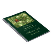 Célébration de la vie Livre d'invité, Papillon ora (Côté Droit)