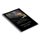 Célébration de la vie Livre d'invité, Pinceau indi (Côté Droit)