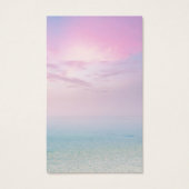 Célébration de la vie Peaceful Ocean Prayer Card (Devant)