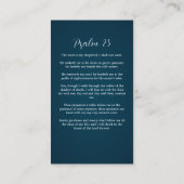 Célébration de la vie Photo bronze carte de prière (Dos)