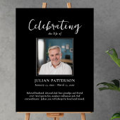 Célébration de la vie Photo commémorative Black Cu