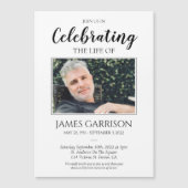 Célébration De La Vie Photo Magnet (Devant)