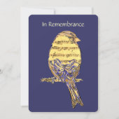 Célébration de la vie Service Invitation Musique C (Devant)