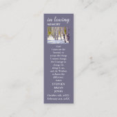 Célébration de la vie Sympathie Peinture Carte de (Devant)