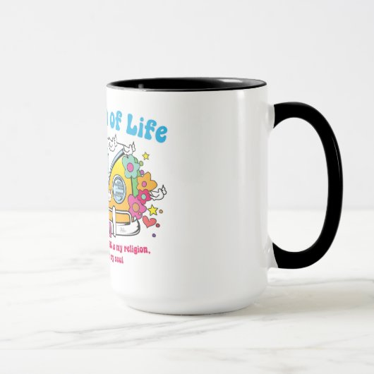 Célébration de la vie !  Tasse de café (Droite)