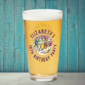 Célébration de l'âge 18e anniversaire de verre