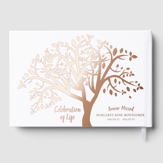 Célébration de l'arbre à vie Script moderne (Verso)