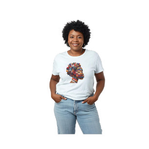 Célébration de l'art coloré du T-shirt de quilting