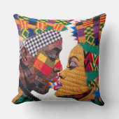 Célébration de l'art du patchwork Coussin de jet (Recto)