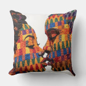 Célébration de l'art du patchwork Coussin de jet (Recto)