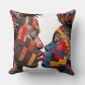 Célébration de l'art du plaid Coussin de jet (Recto)