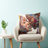 Célébration de l'art du plaid Coussin de jet (Chaise)