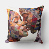 Célébration de l'art du plaid Coussin de jet (Recto)