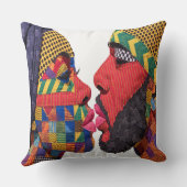Célébration de l'art du plaid de jeté Coussin (Verso)