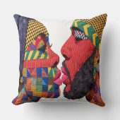 Célébration de l'art du plaid de jeté Coussin (Recto)