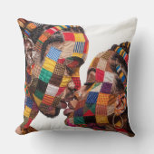Célébration de l'art du plaid de jeté Coussin (Recto)