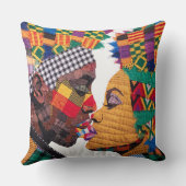 Célébration de l'art du plaid de jeté de coussin (Verso)