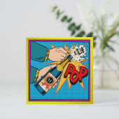 Célébration de l'art pop par l'année Invitation (Debout devant)