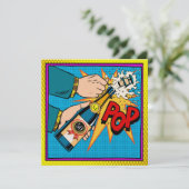 Célébration de l'art pop par l'année Invitation (Debout devant)