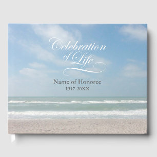 Célébration de Life Ocean Memorial Livre d'invité