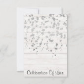 Célébration de Live Invitation Vip Silver (Devant)