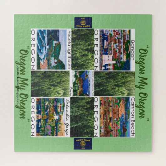 Célébration de l'Oregon Puzzle 2 (Horizontal)