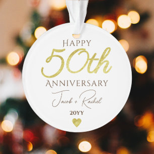 Célébration de mariage personnalisée en faux or po