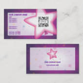 Célébration de modèle de carte de visite (Devant / Derrière)