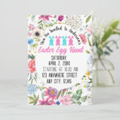 Célébration de Pâques Invitation de la chasse aux  (Debout devant)