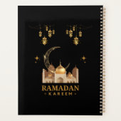 Célébration de Ramadan Kareem à la Florale Dorée (Dos)