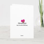 Célébration de votre carte d'anniversaire de beaut (Dos)