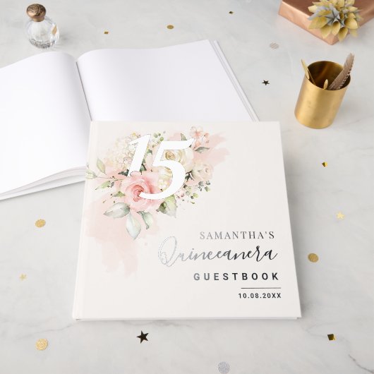 Célébration des 15 ans de Quinceanera (Recto ouvert)