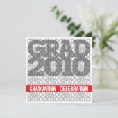 Célébration des diplômes 2010 Invitation rouge de  (Debout devant)