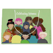 Célébration des femmes, égalité, sac de cadeau de (Devant)