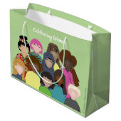 Célébration des femmes, égalité, sac de cadeau de (Dos Angle)