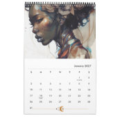 Célébration des femmes noires : un calendrier arti (Jan 2027)