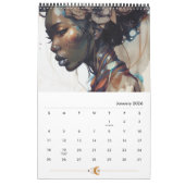 Célébration des femmes noires : un calendrier arti (Jan 2026)