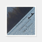 Célébration des serviettes en papier de vie, pêche (Devant)