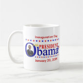 Célébration d'inauguration d'Obama - la tasse du (Gauche)