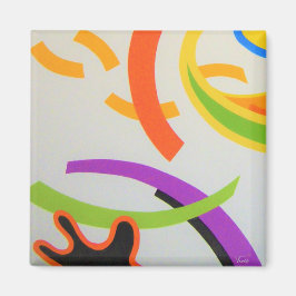 "Celebration" door Bruce Tunis Magneet