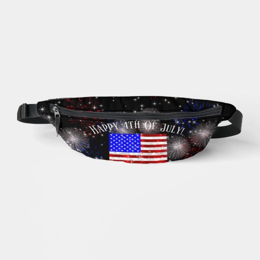 Célébration du 4 juillet - Drapeau des États-Unis (Recto)