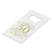 Célébration du 50e anniversaire (Devant Angle)