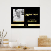 Célébration du 50e anniversaire - Poster photo per (Cuisine)