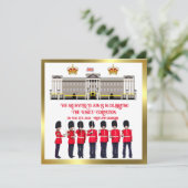 Célébration du couronnement Invitation (Debout devant)