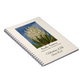 Célébration du livre d'or, Yucca en fleurs (Côté Droit)