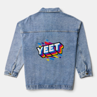 Célébration du mème branché de Yeet Kid Slogan Yee