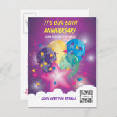 Célébration du Modèle de carte postale (Devant / Derrière)