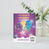 Célébration du Modèle de carte postale (Debout devant)